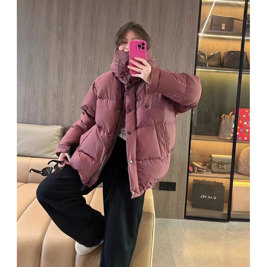 【蜜爷家】简约面包羽绒服外套