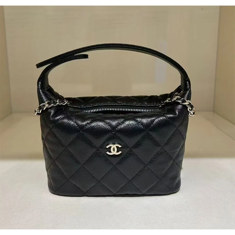 未使用 Chanel/香奈儿 澳海贝/25b鱼子酱饭盒包