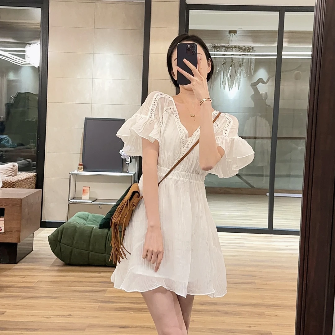 Zwinnie/詹维尼【重工高定裙】显瘦气质连衣裙 WHX202307