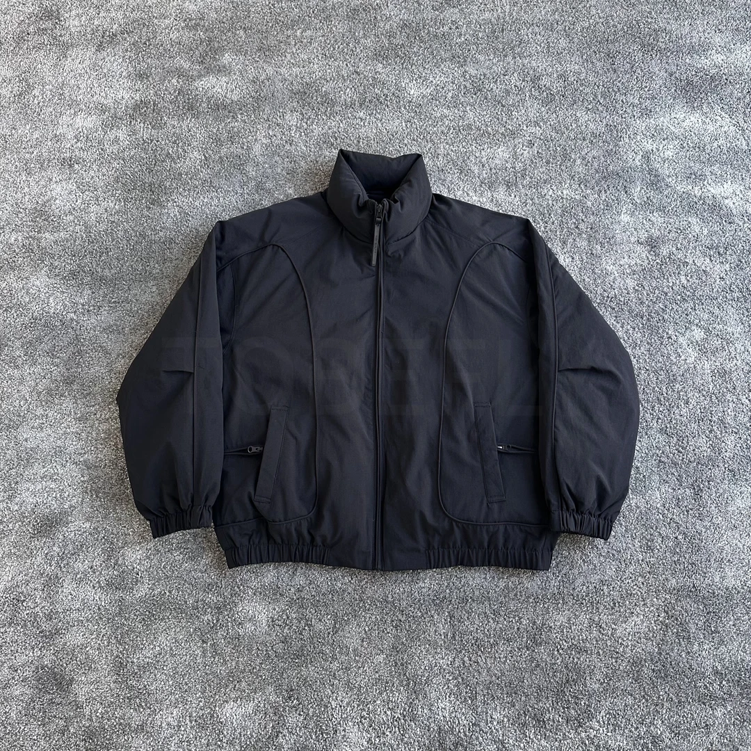 冬季立领羽绒服日系户外休闲风男士立体线条结构宽松时尚6611