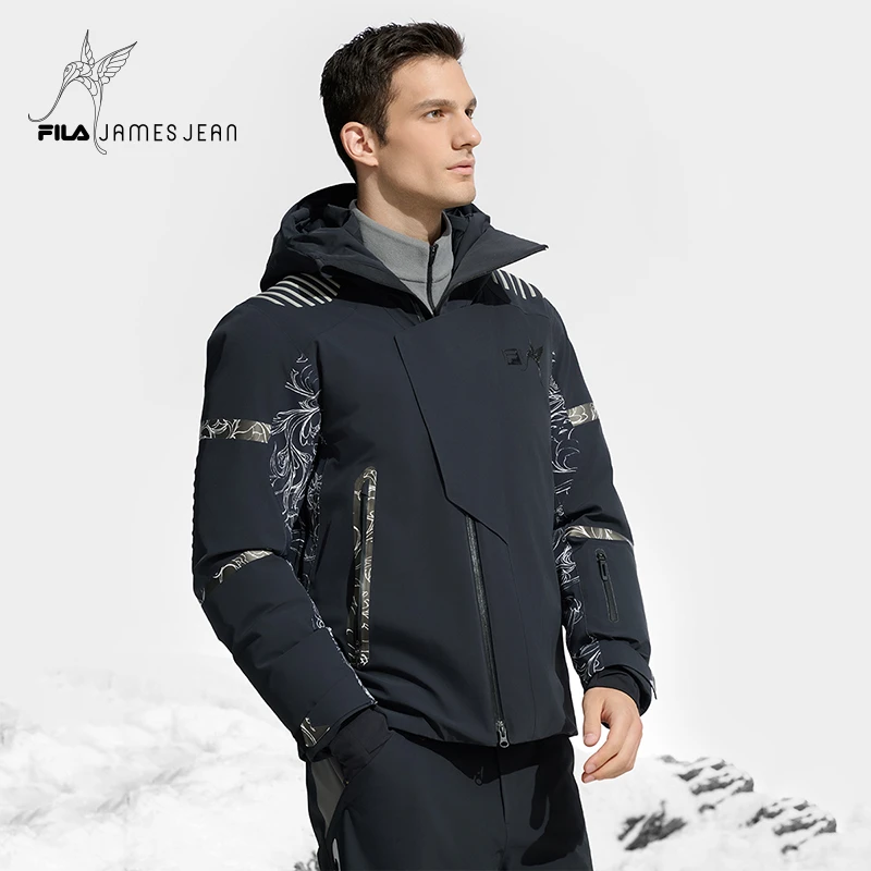 Fila/斐乐男子【简明联名款滑雪服】防水透湿保暖羽绒服A11M446913F