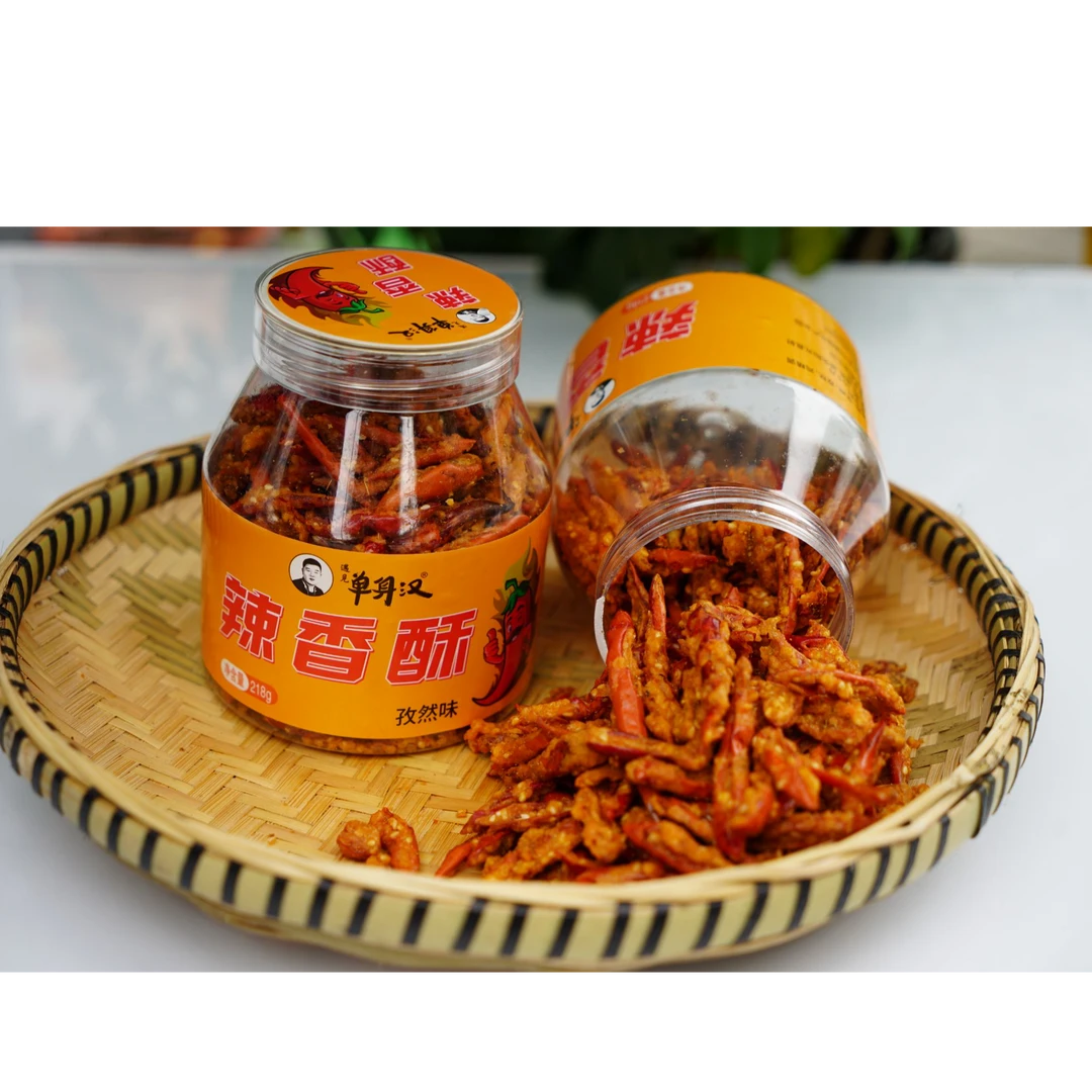 香酥椒零食辣椒香酥脆单身汉辣椒下酒菜开瓶即食贵州遵义特产218g