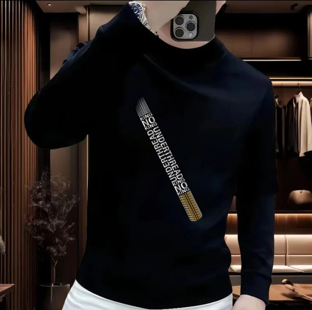 2024新款圆领卫衣男士国潮创意个性印花设计男士秋冬时尚百搭上衣