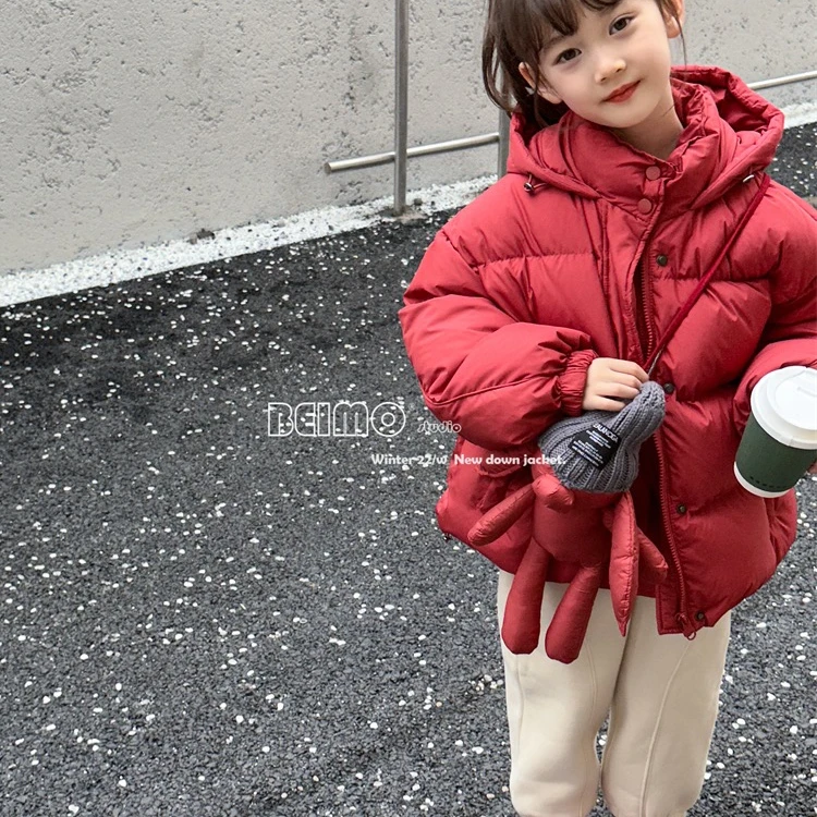 【101-156】2024儿童冬季外套洋气加厚男童女童