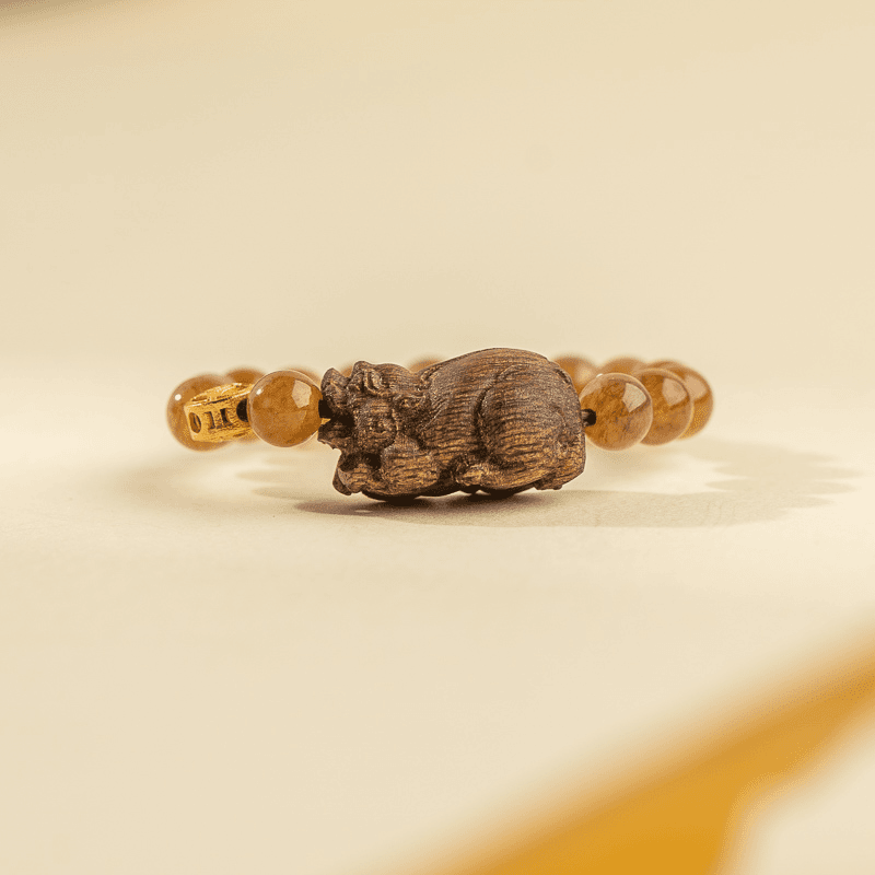 达拉干沉香4mm戒指XYCX3776HSFB