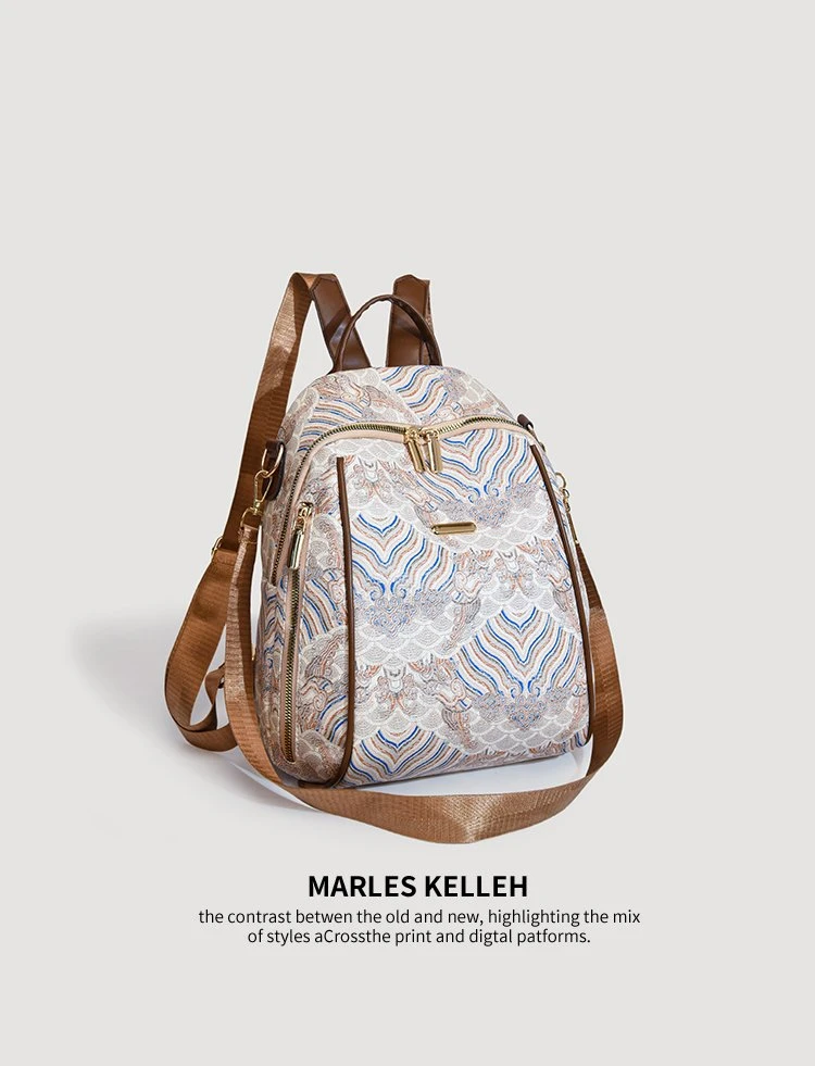 经典高级感时尚百搭斜挎双肩旅行小背包231