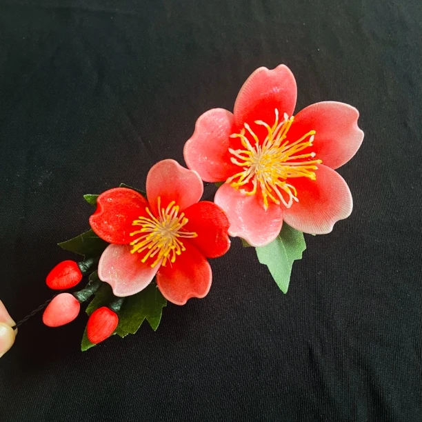 贵州苗族侗族头饰手工头花广西少数民族服装舞蹈配饰品苗啾啾头花