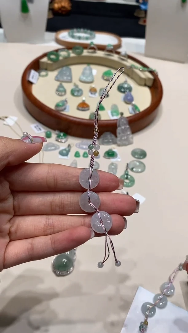 【闪购商品】翡翠手机挂未镶嵌手机挂