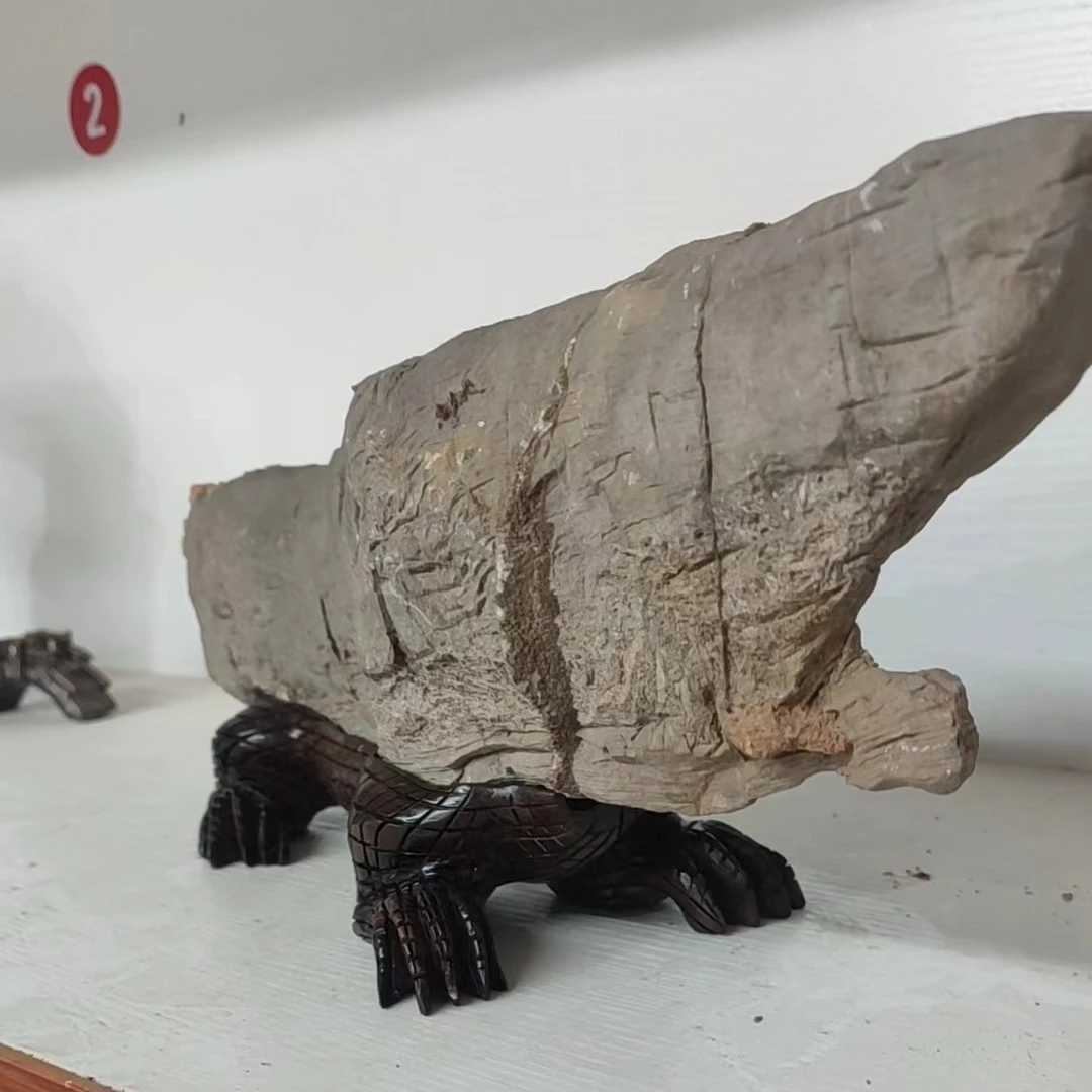 灵璧奇石天然送礼好物手工创意雕刻