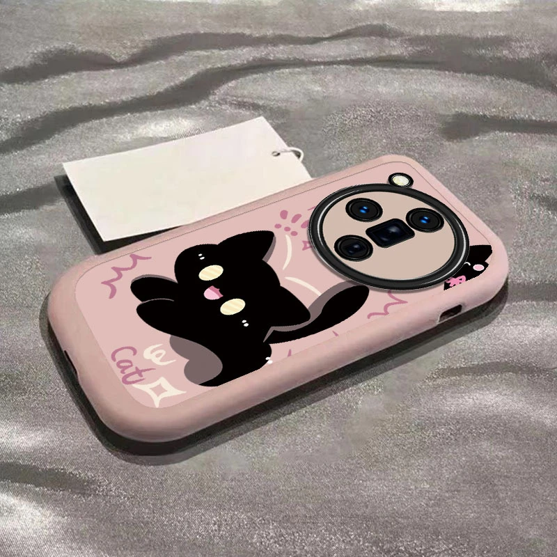 适用oppoFindx7手机壳新款findx7ultra卫星通讯版find可爱happy小