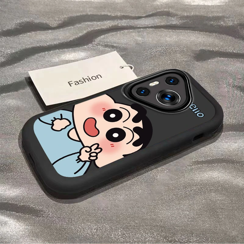 适用于华为pura70手机壳pura70pro+新款p60硅胶可爱小新p40pro十