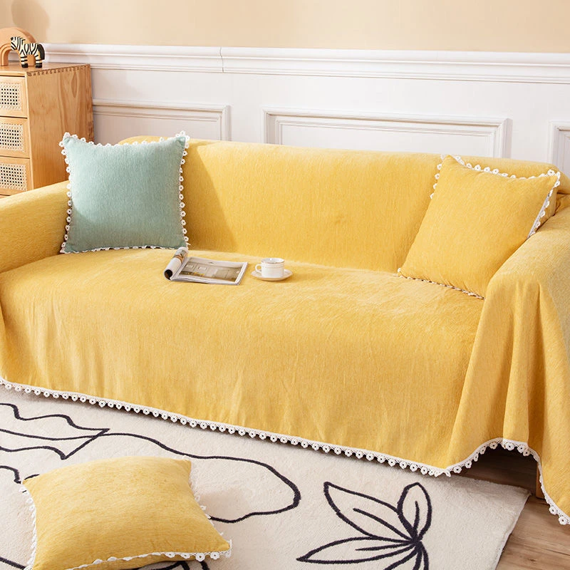 新疆包邮防猫抓ins沙发布沙发巾全盖网红全包不粘毛沙发套罩保护