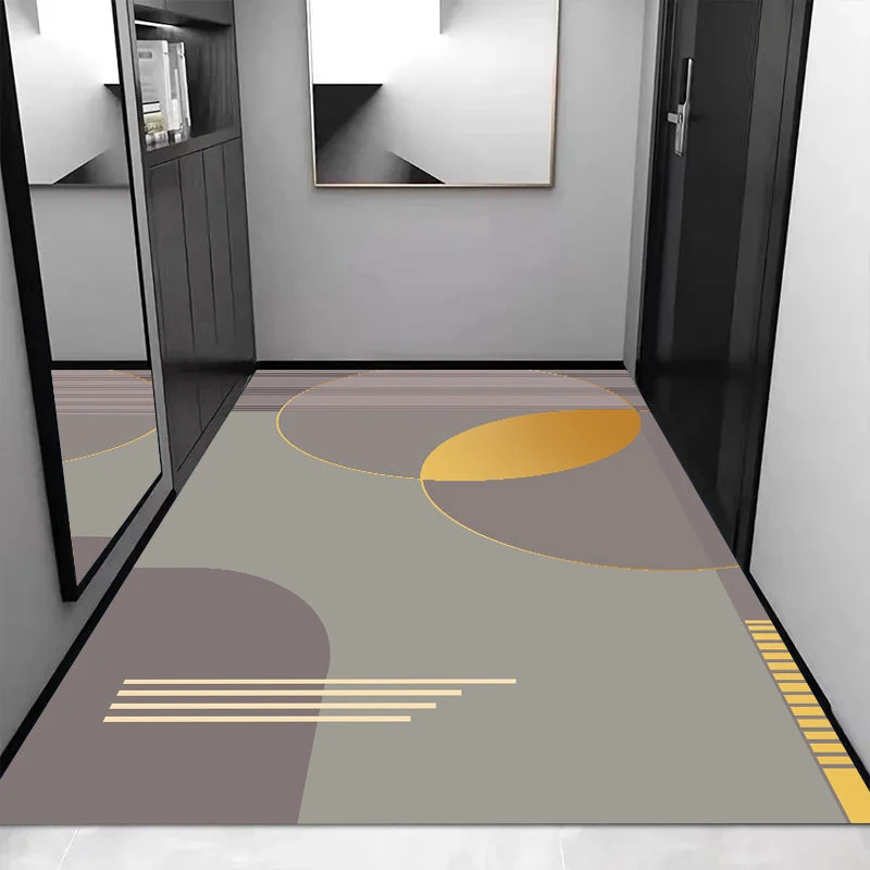 硅藻泥可裁剪地垫入户门垫进门除尘防滑吸水脚垫浴室厕所门口定制