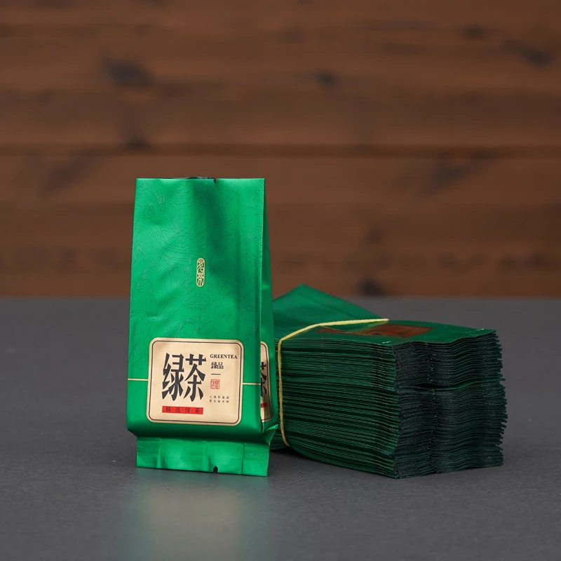 绿茶小泡袋子茶叶包装袋子真空袋内膜袋热封口镀铝箔样品袋子芳村