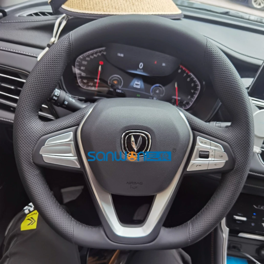 长安系列-专车专用手缝方向盘套抗菌纳帕材质适用长安车型