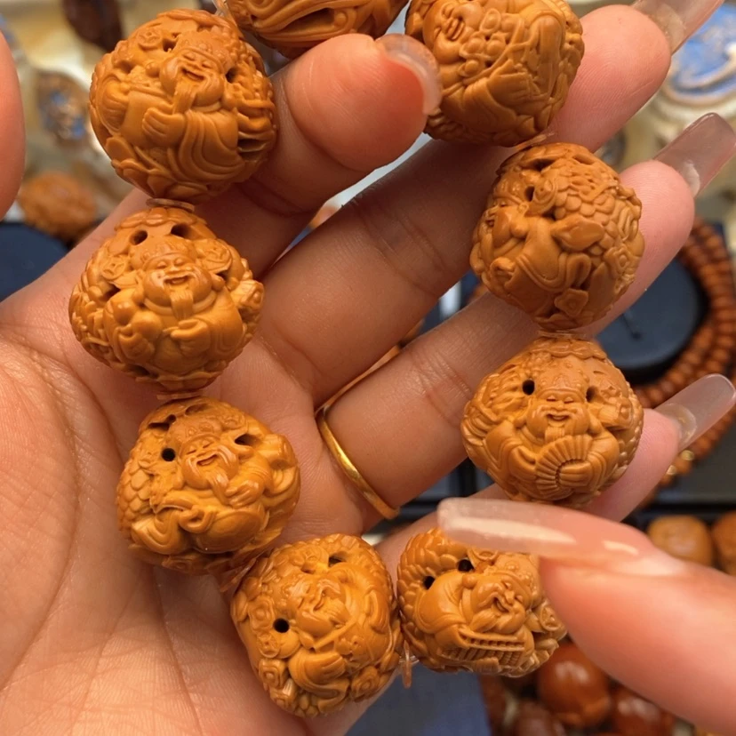 【闪购商品】橄榄核吊坠橄榄手工雕刻工艺