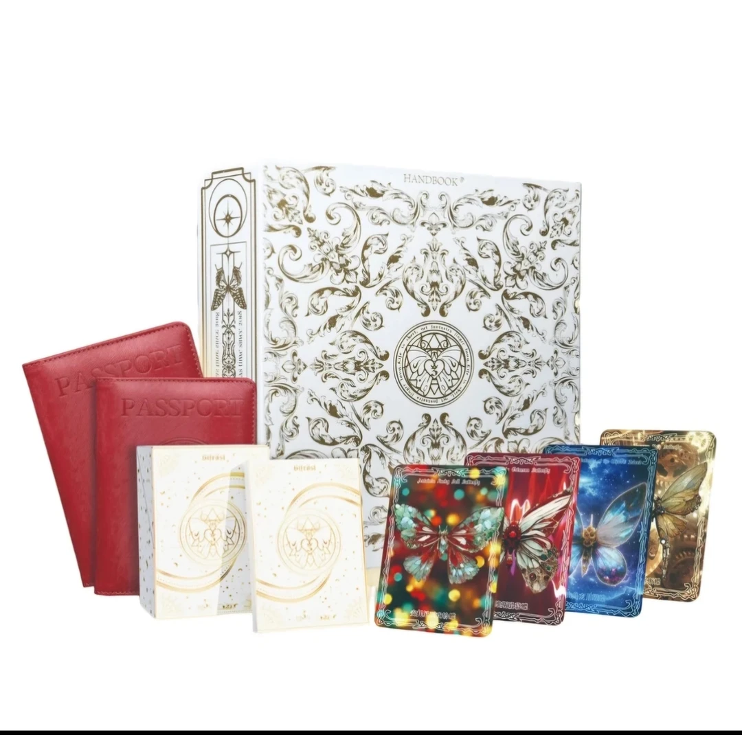 【推推爆叠叠】爆殴《蝴蝶》集卡社白日臆想—3周年正版光栅卡牌盲盒