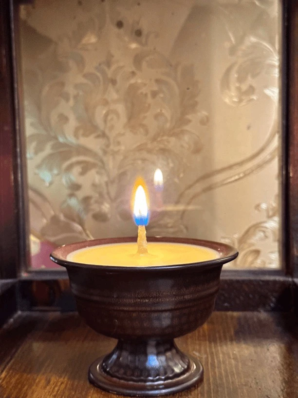 七供酥油灯【两用】的