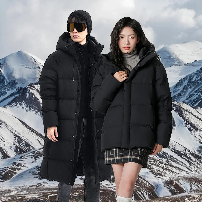 【男女同款】双倍充绒+气凝胶-金铠甲5.0长短款白鸭绒羽绒服YY.ZM