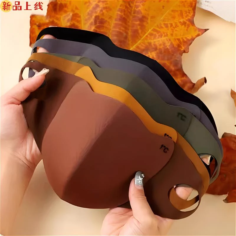 秋冬季美拉德防寒保暖口罩女显瘦立体透气防风新款护眼角骑行面罩