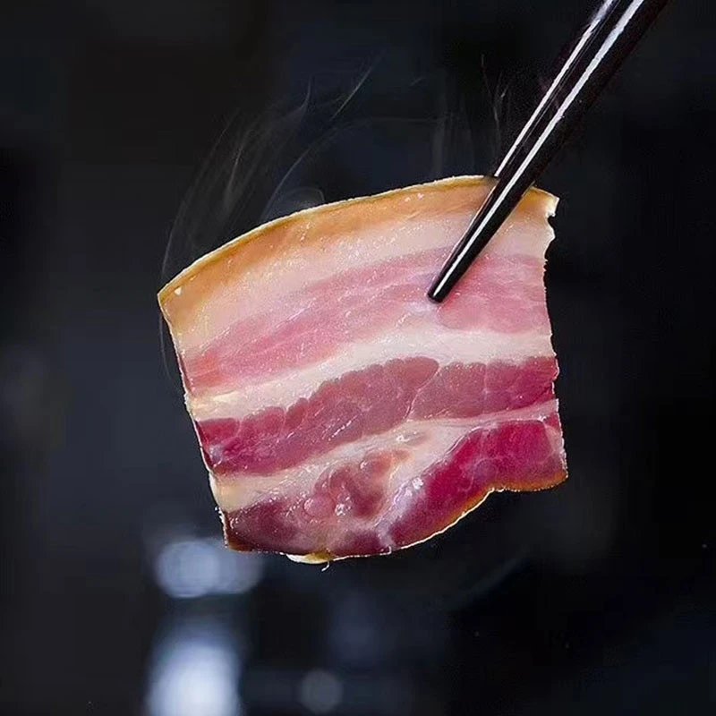 镇雄农家深山柴烟熏腊三线肉镇雄农特产老腊肉古法熏制散装