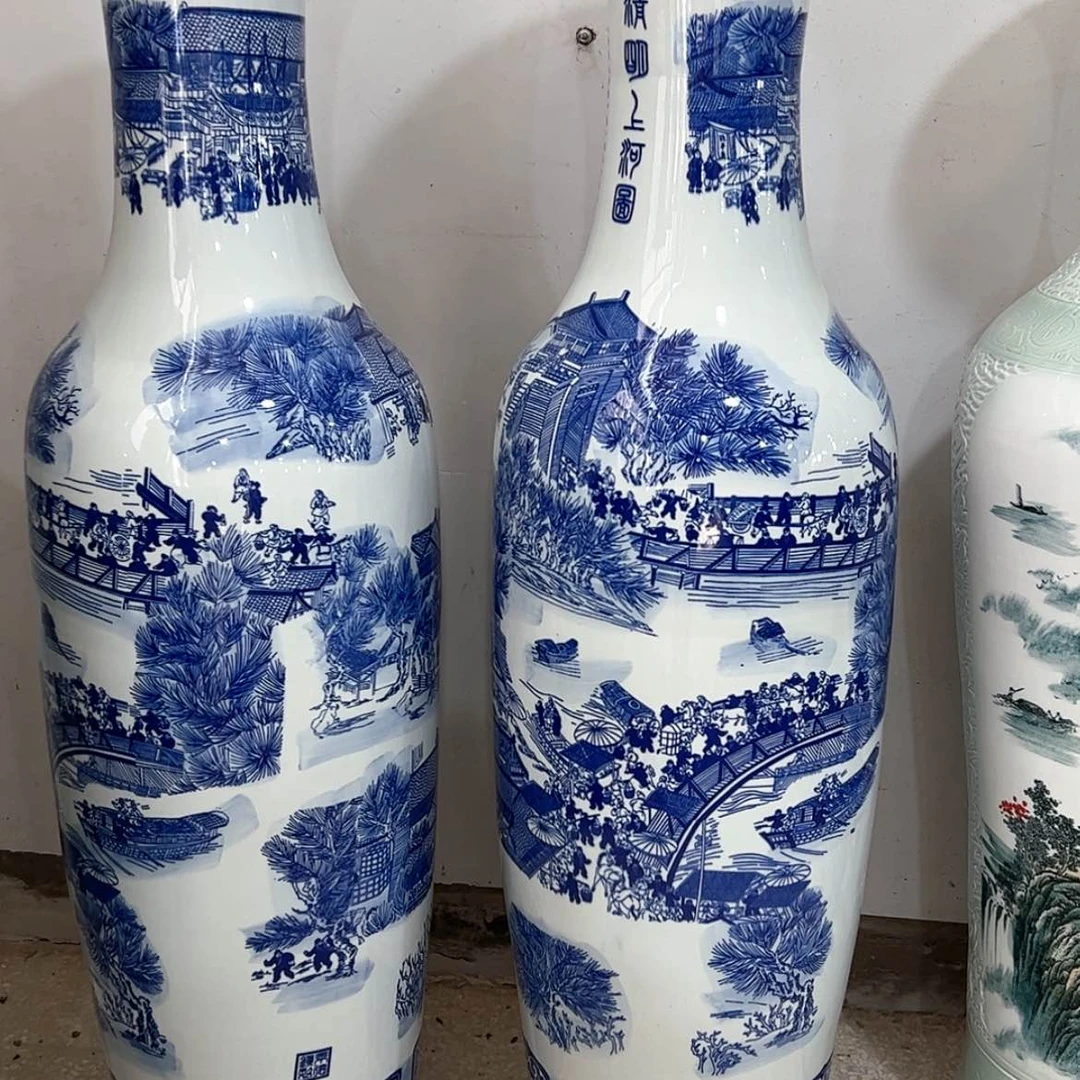 【闪购商品】陶瓷瓶1.4一对