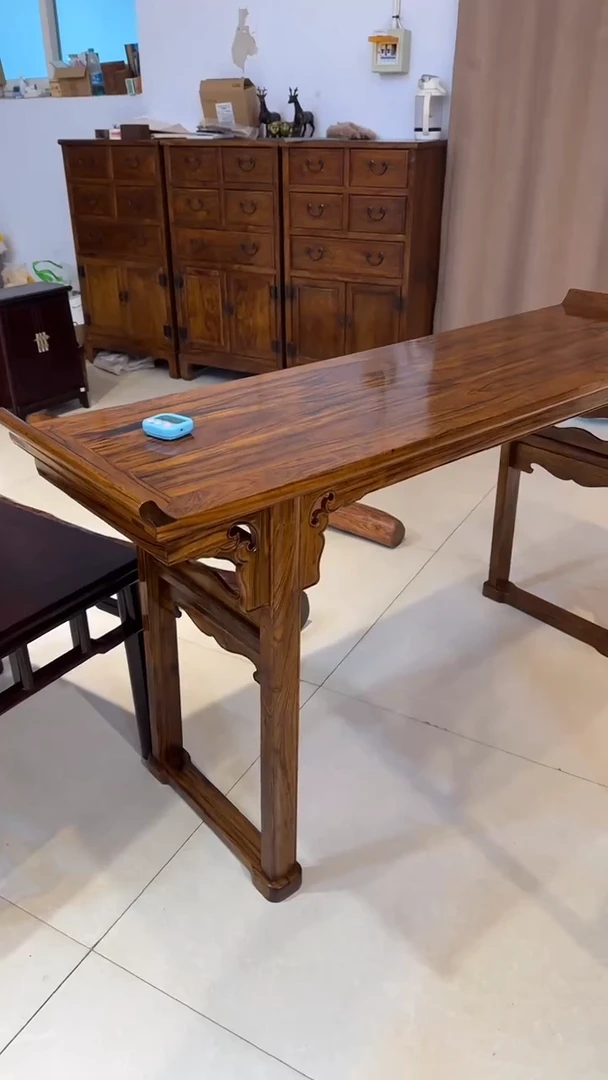 【闪购商品】黄花梨根雕条案