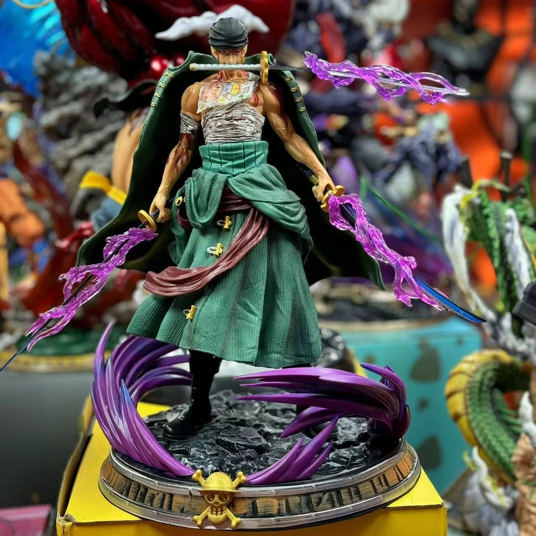 【海贼王】优质版浴血索隆索隆  新人福利模玩摆件手办景品22cm