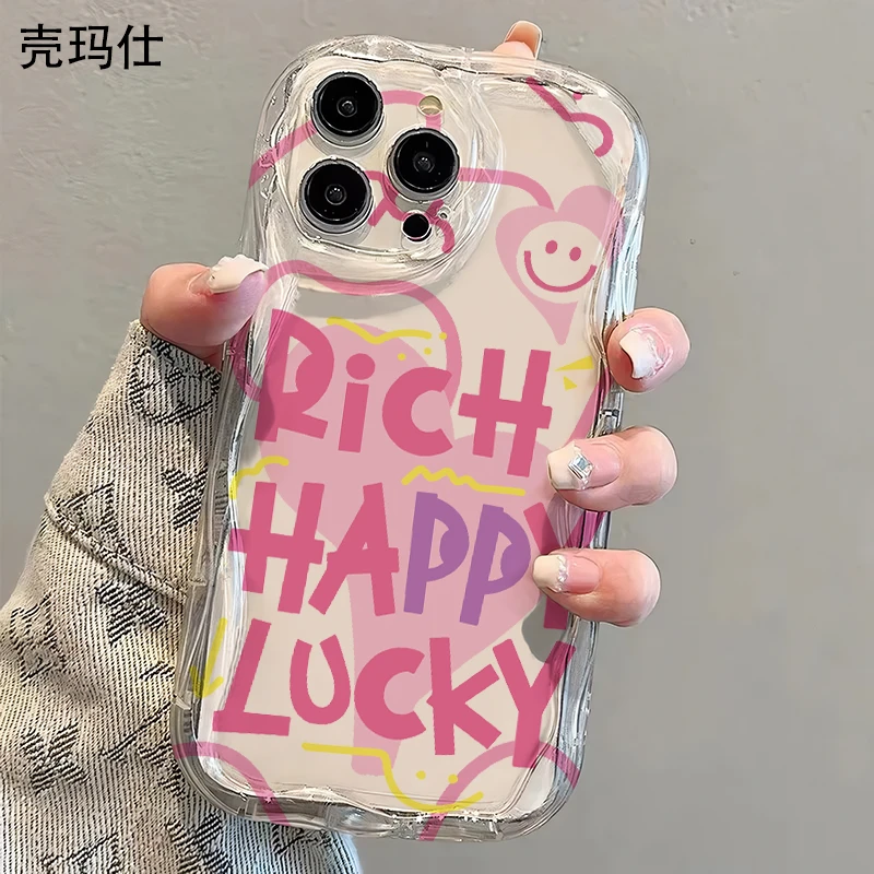 壳玛仕创意艺术英文适用苹果15promax手机壳13软壳iPhone14/13/11