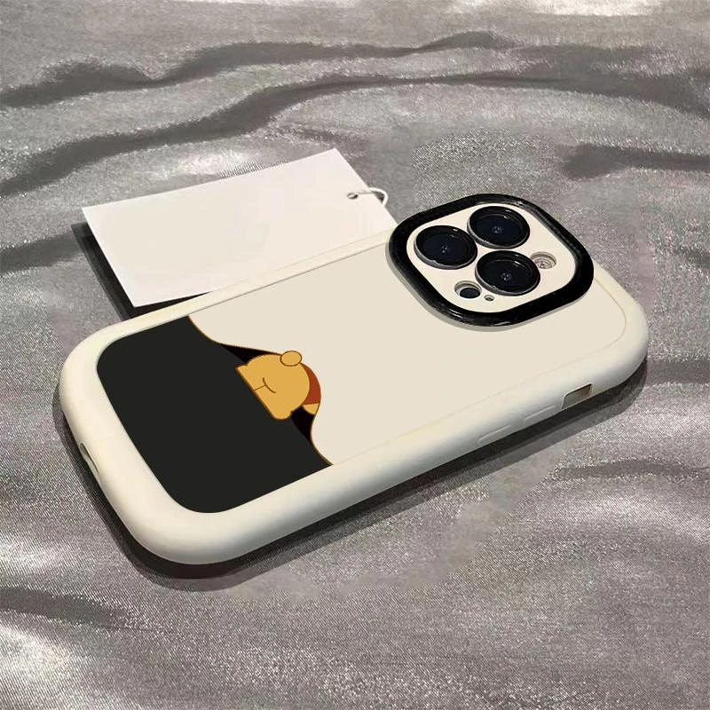 翘屁维尼熊iphone15promax/13苹果14手机壳华为荣耀oppo小米viv软
