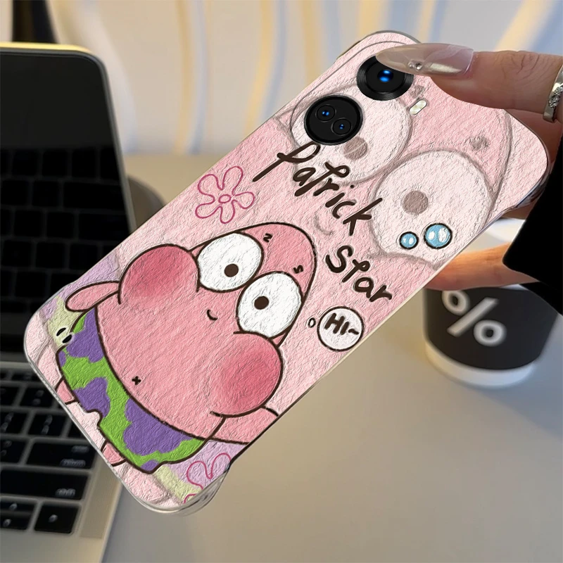 派大星适用于华为nova10手机壳新款10pro透明ins无边框PC壳10se