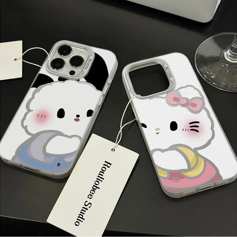 左贴贴凯蒂猫适用iPhone15/14/13手机壳苹果vivo华为小米oppo闺蜜