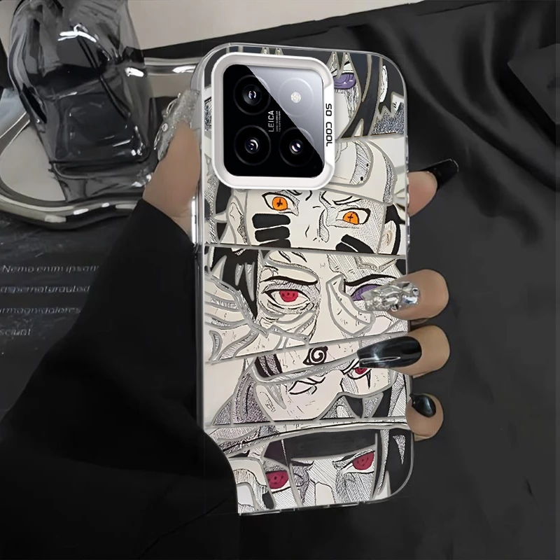 火影眼神适用于小米14PRO手机壳新小米14个性小米14ULTRA网红彩银
