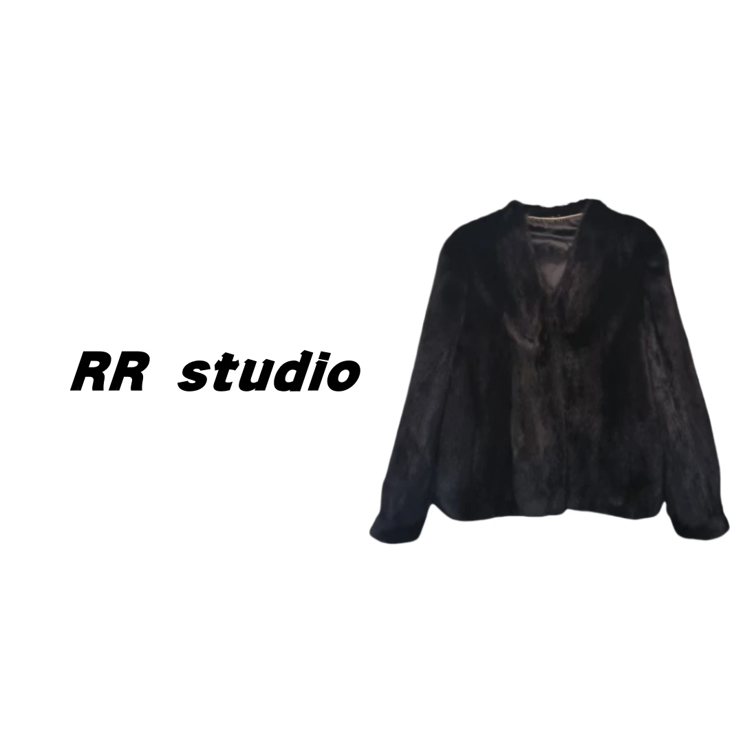 人造皮草 RR studio女士时尚水貂外套#EENX81177