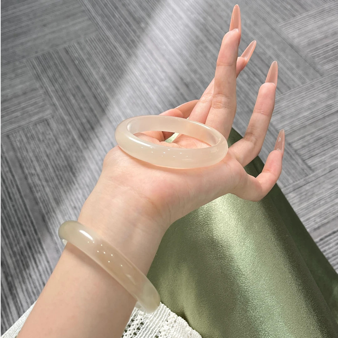 非金属玻璃手镯 【官方正品】香槟金手镯夏日冰冰金透百搭夏季爆款