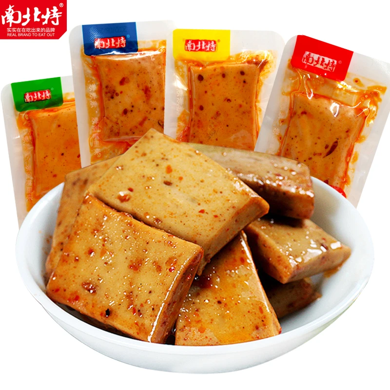 南北特嫩q豆腐干小吃麻辣休闲零食小包装