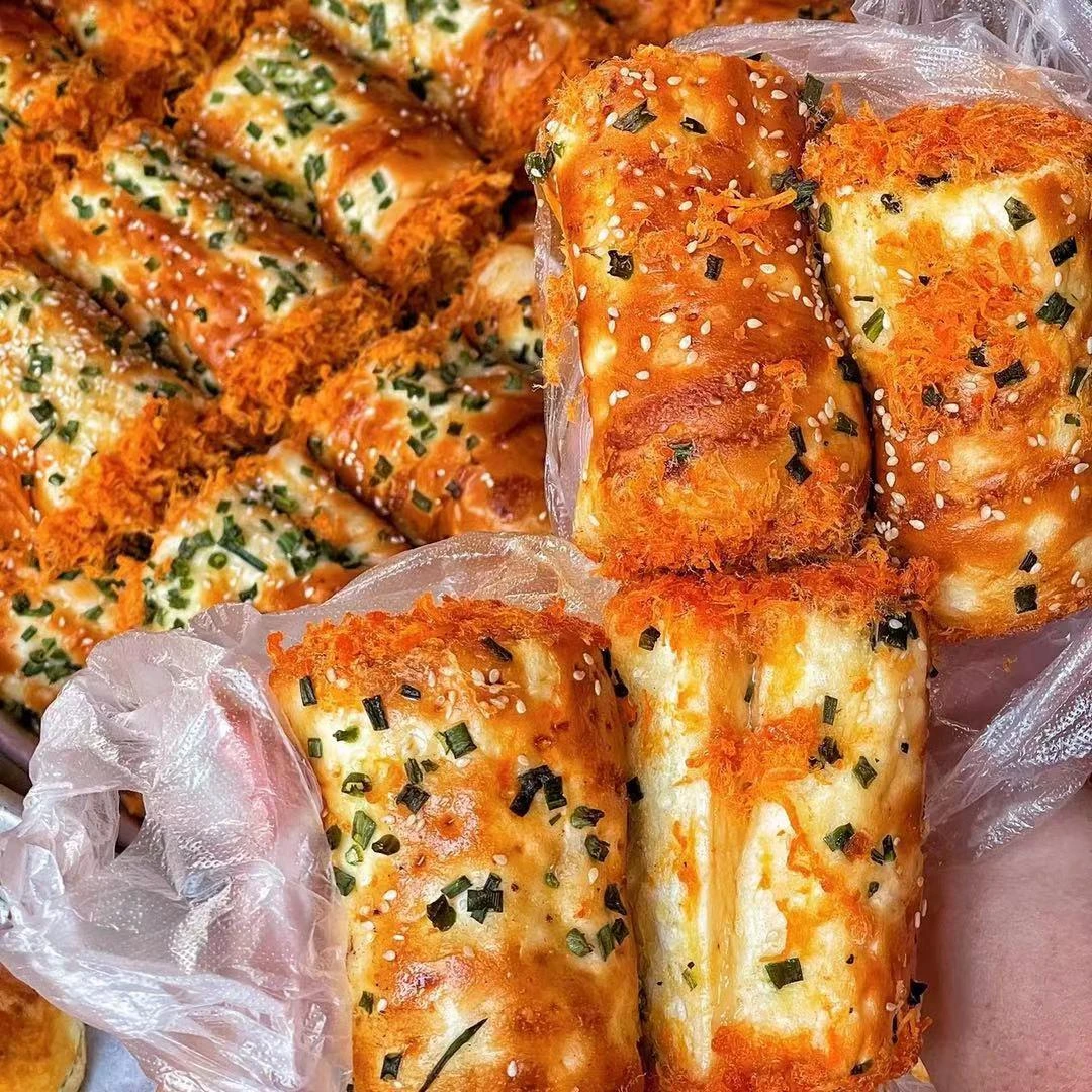 香葱葱香卷肉粉松奶酪味酱老式软面包上班族学生方便早餐零食夜宵