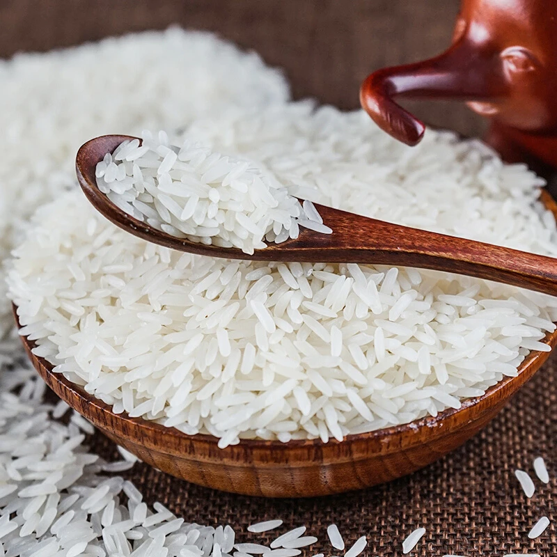 新人专属 当季新米猫牙米10斤 籼米长粒丝苗不抛光不打蜡5KG