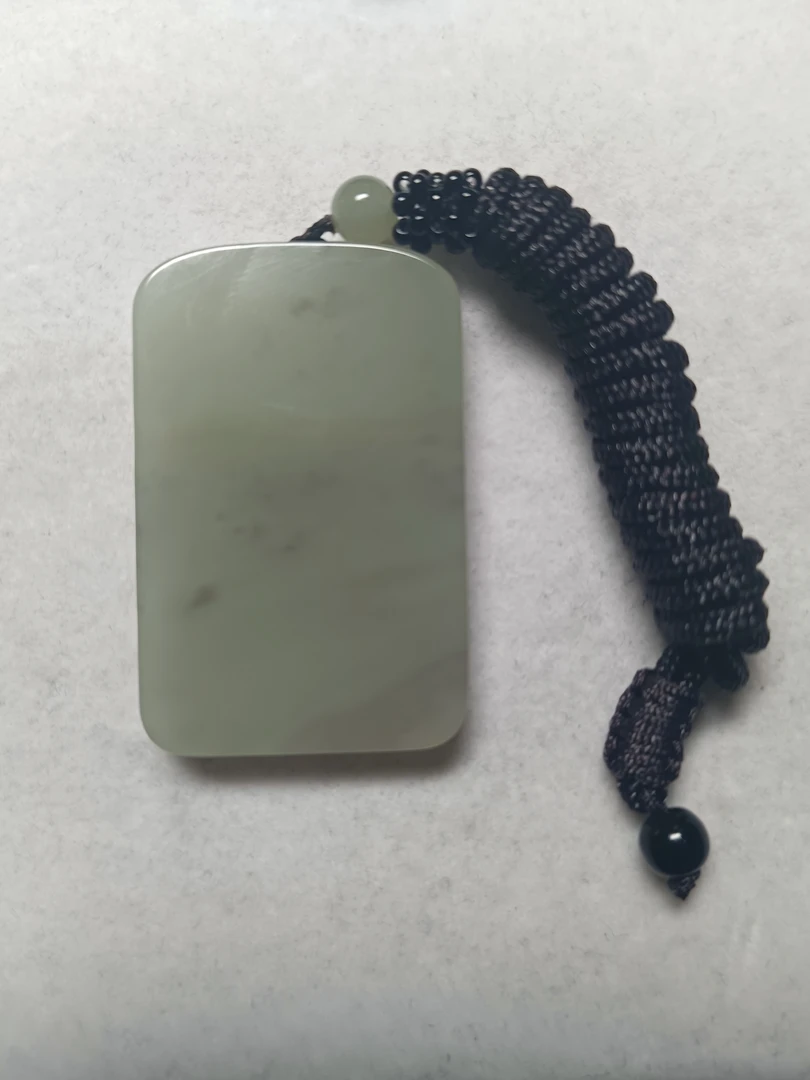 《和田玉》老抗料无事牌