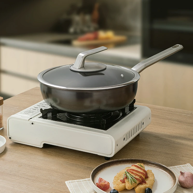 德国三头鹰24/28/30/32CM钛锅❗物理不粘