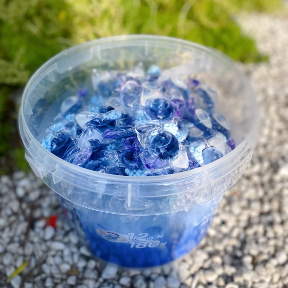 元本生活五合一洗衣凝珠抑菌持久留香桶装家用留香珠二合一洗衣液