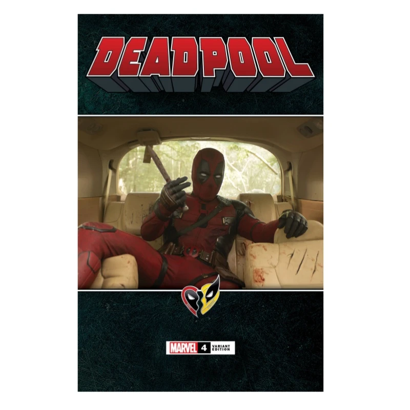 原版美漫 -影视 小贱贱车内DEADPOOL #4 MOVIE VAR
