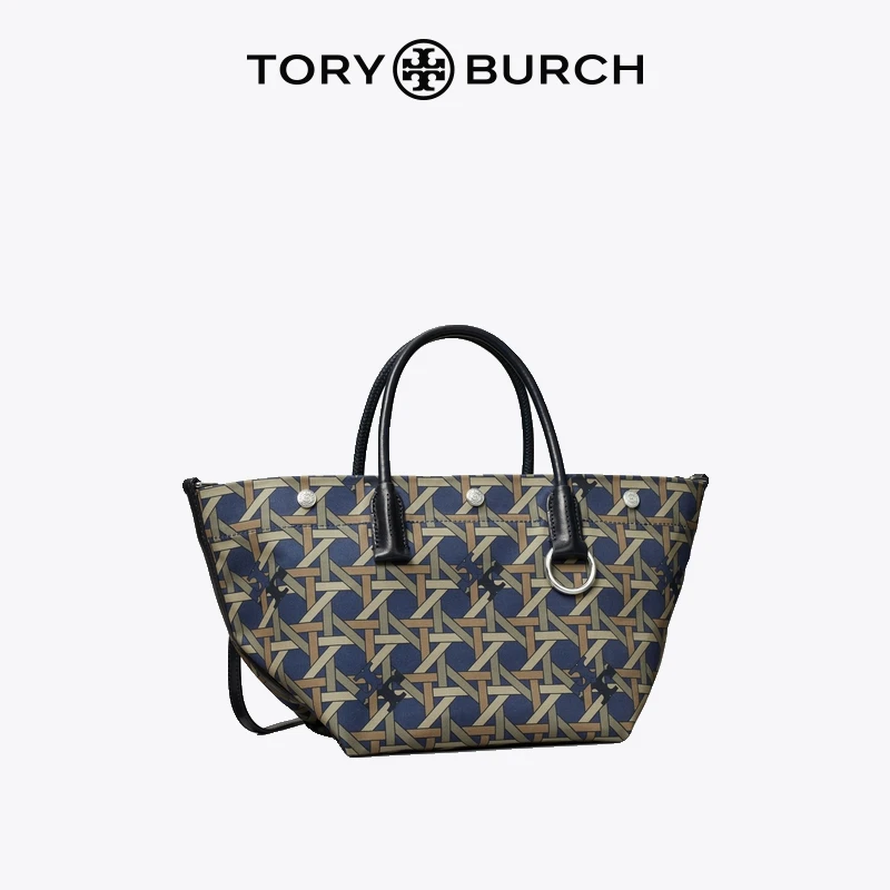TORY BURCH 汤丽柏琦 通勤小号编织单肩托特包139025