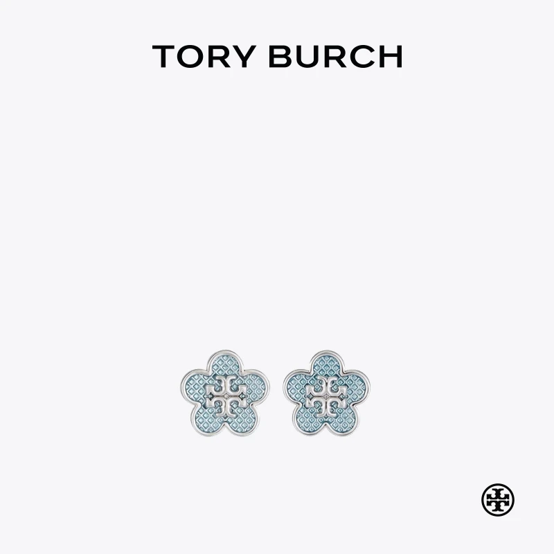 【礼遇】TORY BURCH 汤丽柏琦 KIRA 花朵式耳钉 163728