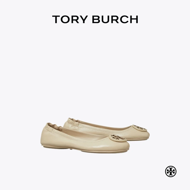 【礼遇】TORY BURCH 汤丽柏琦 MINNIE旅行芭蕾舞平底鞋141362