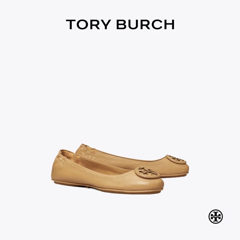 【礼遇】TORY BURCH 汤丽柏琦 MINNIE旅行芭蕾舞平底鞋141362