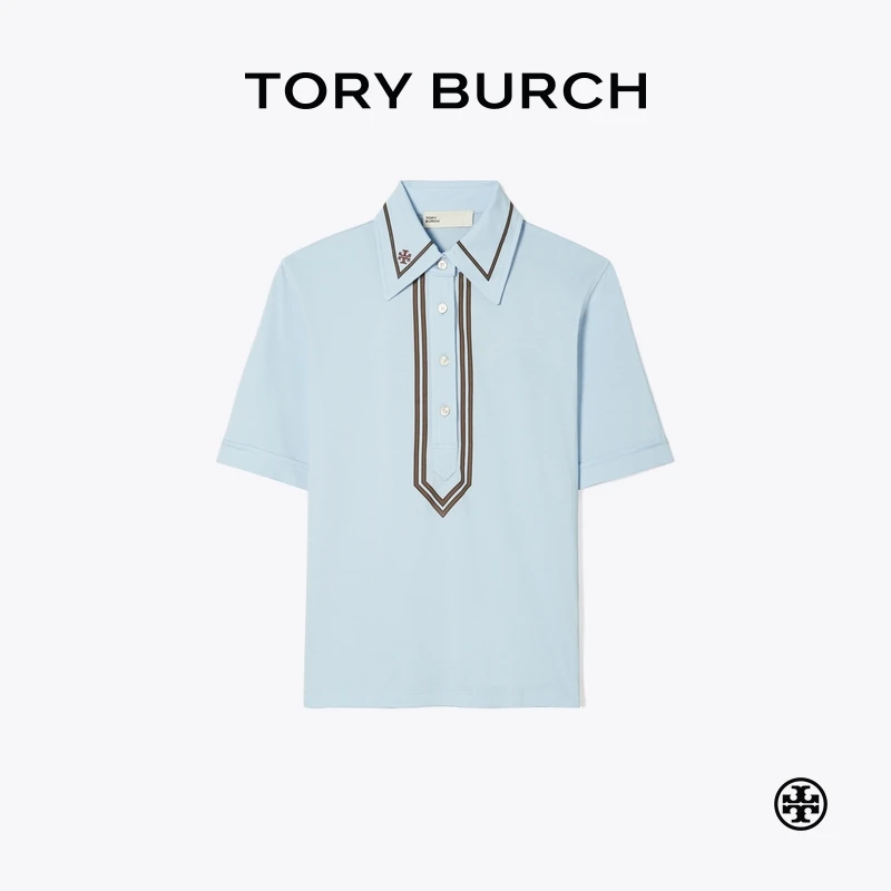 【礼遇】TORYBURCH汤丽柏琦运动系列 高尔夫短袖POLO衫116185