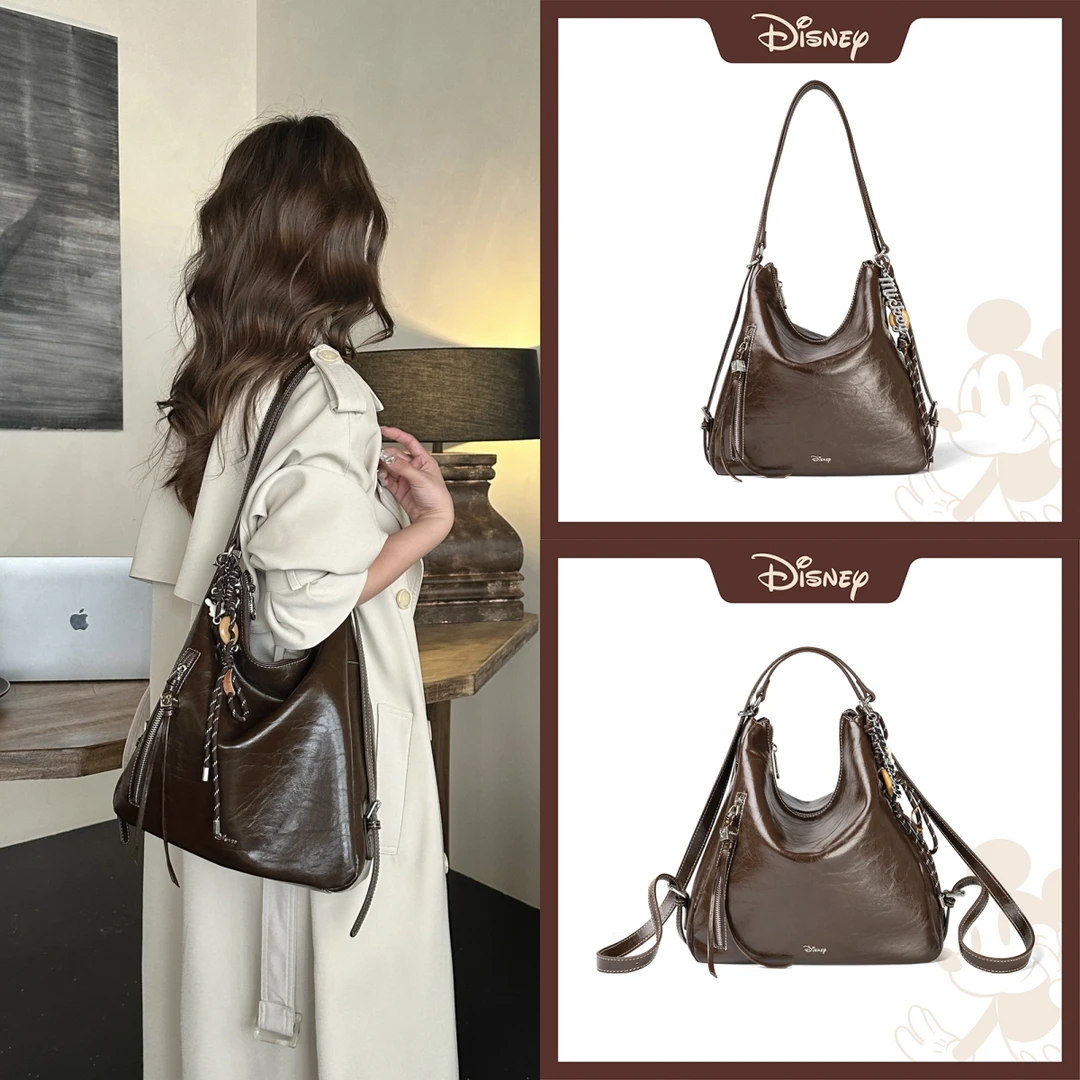 Disney/迪士尼『1包3背』正品新款托特包百搭大容量通勤背包双肩包