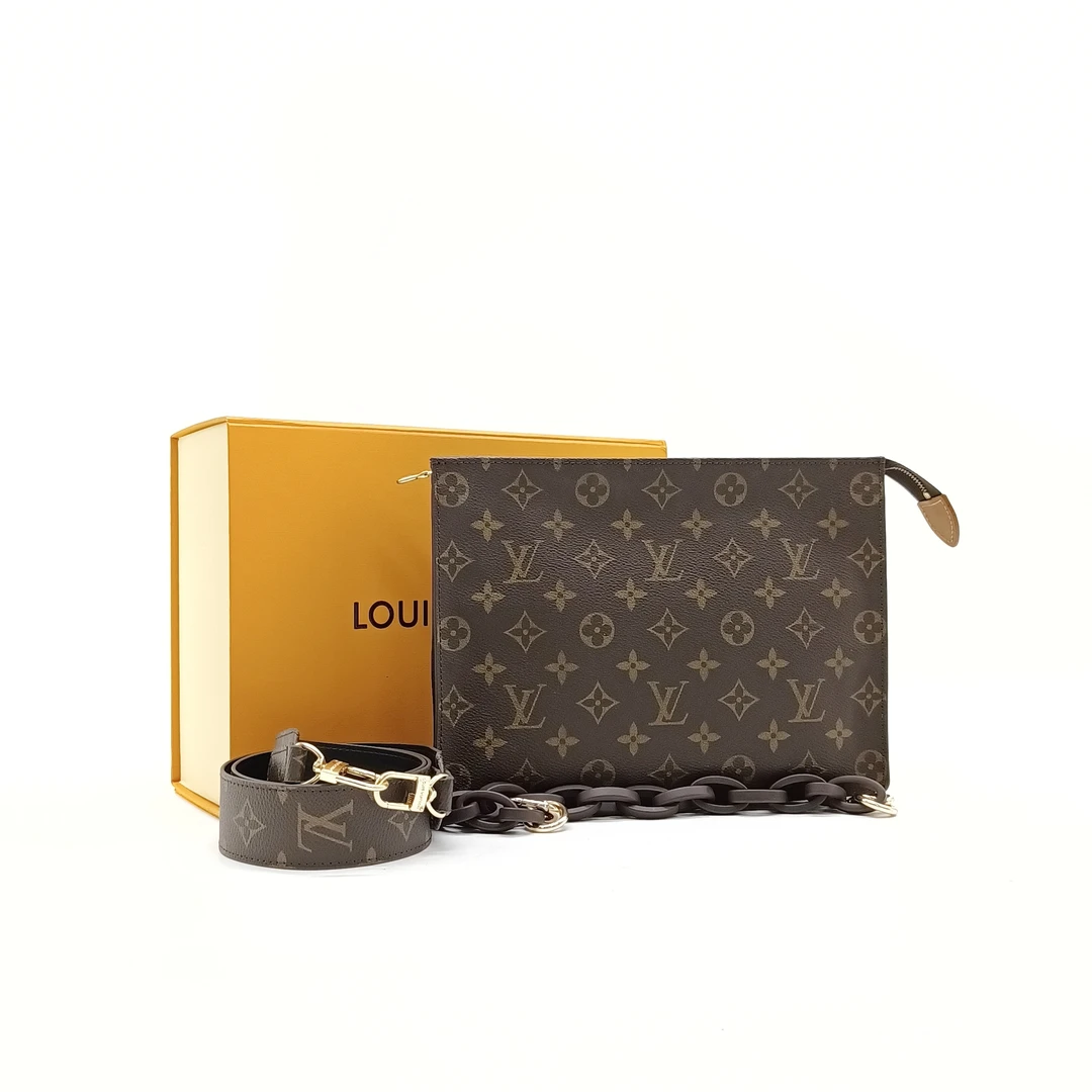 95新 LouisVuitton/路易威登 老花洗漱包【奢满满奢品H】x264740