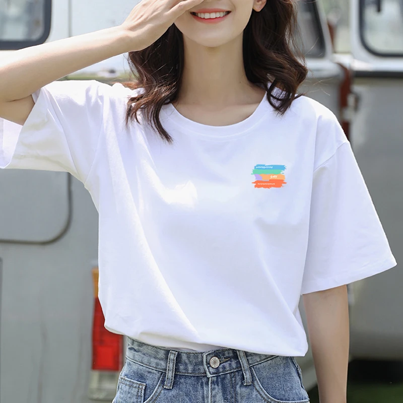 短袖t恤女装2024年夏季新款设计感宽松休闲时尚上衣ins潮E8